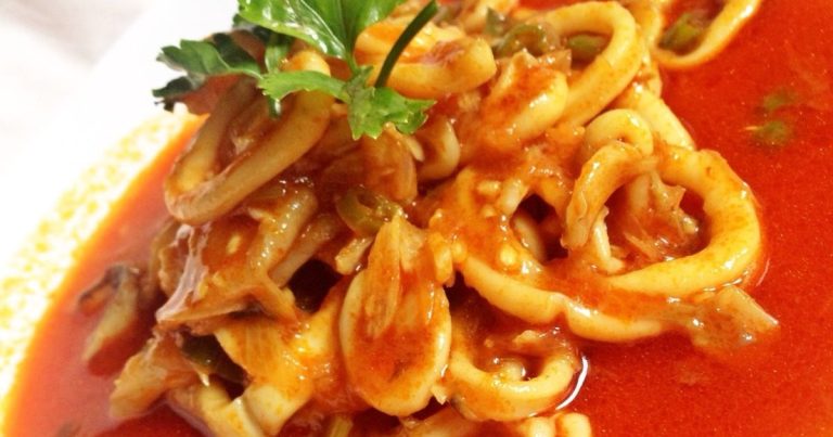 Mengenal Rasa Lezat Sotong Saos Padang yang Menggoda Selera